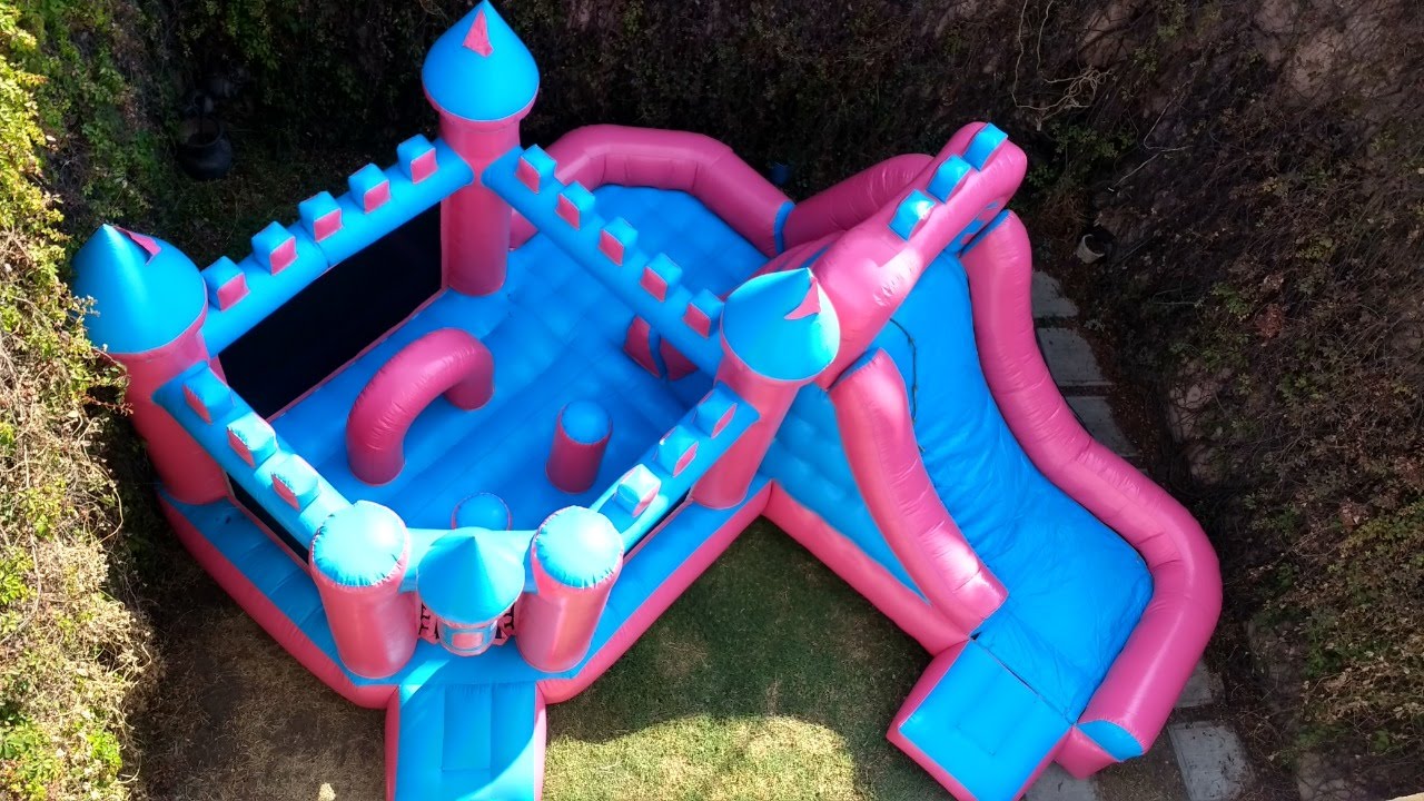 renta de juegos inflables castillo de princesas